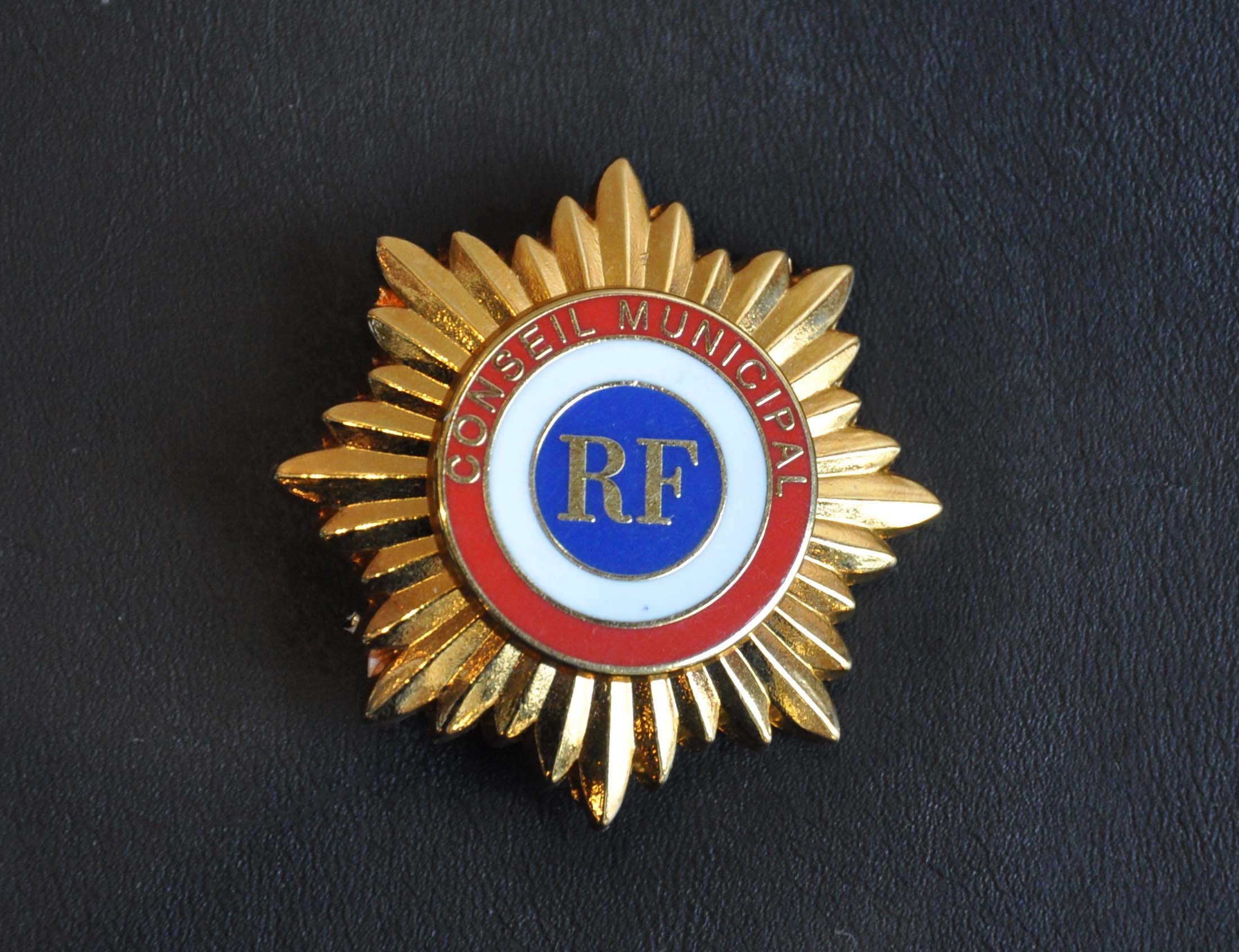 insigne poche conseil municipal