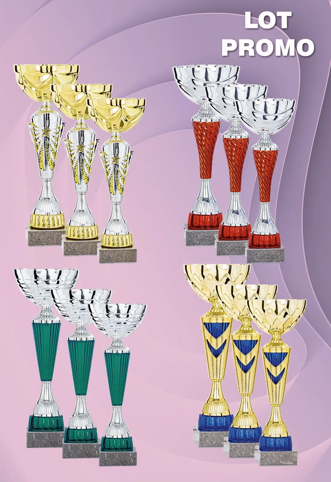 LOT DE 12 COUPES 2026/3