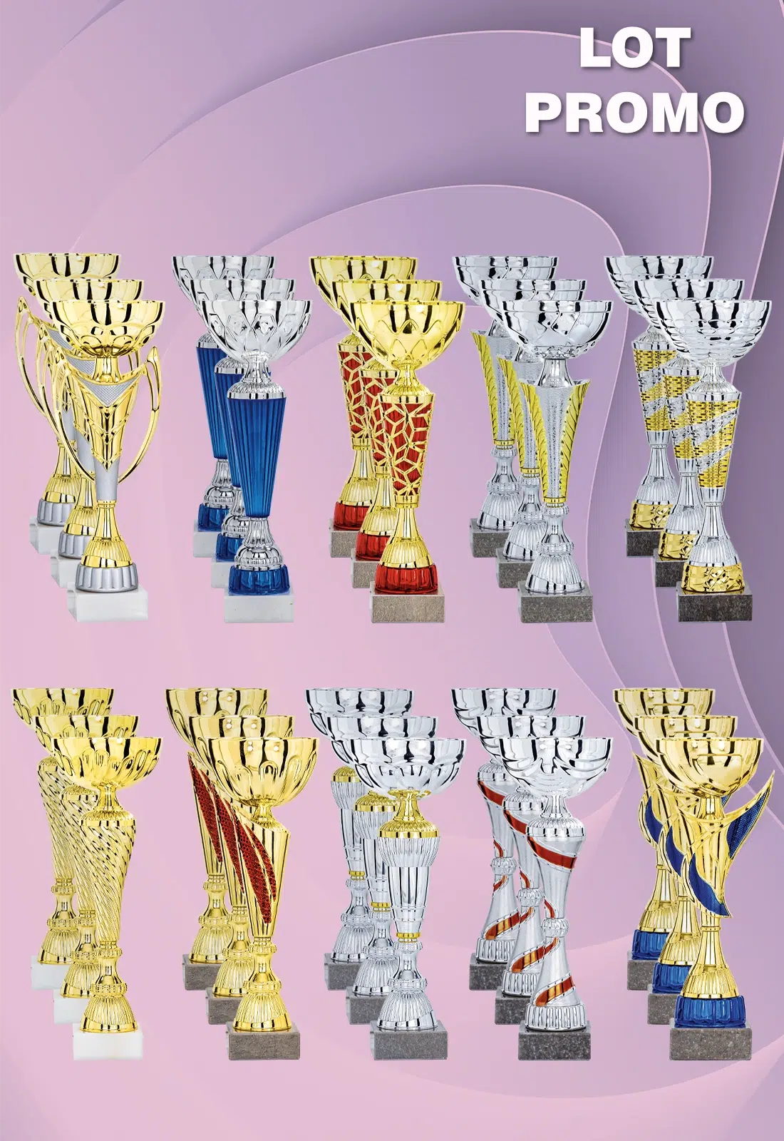 LOT DE 30 COUPES 2026/8